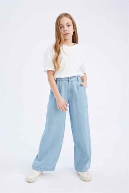 Girl Wide Leg Jeans
