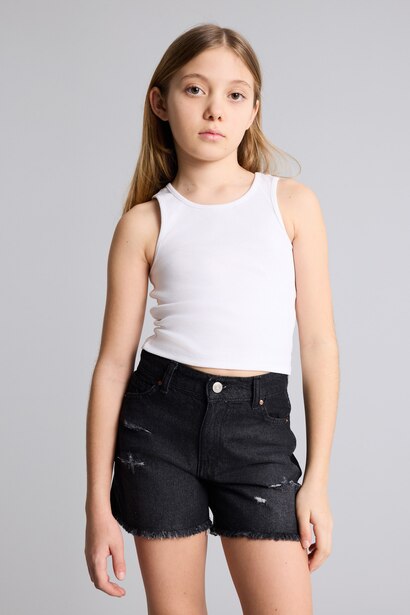 Girl Cotton Shorts