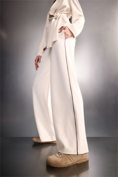 Спортивные брюки из модала Wide Leg стандартной длины