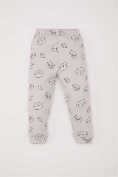 Baby Boy Camisole Patterned Top Bottom 2 Piece Pajama Set