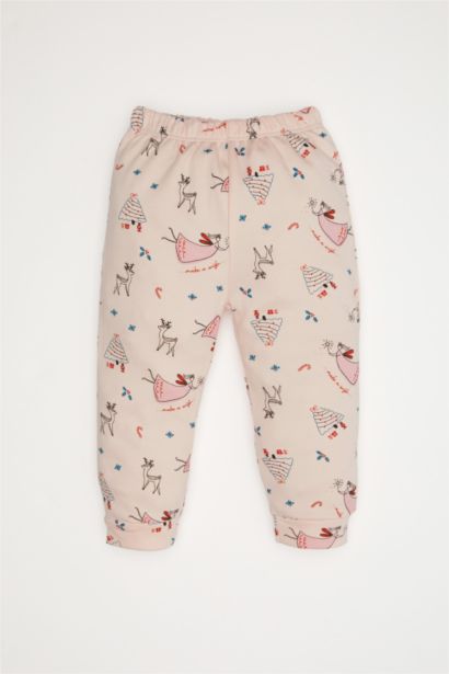 Pyjama en tricot Col Rond Nouvel an manches longues 2 BéBé Fille