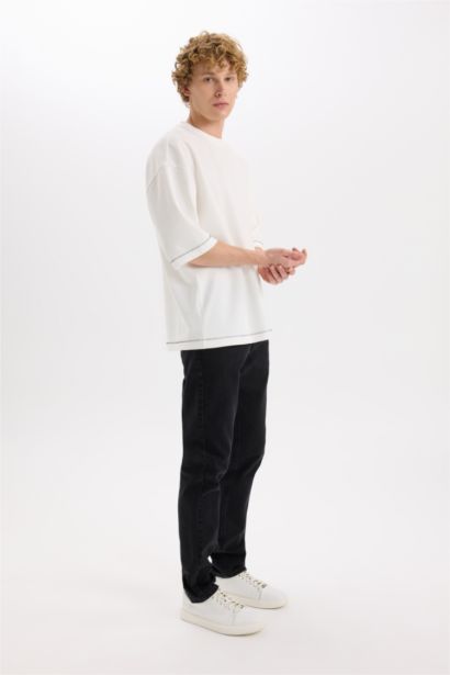 Regular Tapered Fit Прямые Джинсы