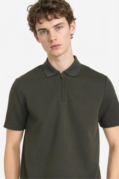 Regular Fit Short Sleeve Polo T-Shirt