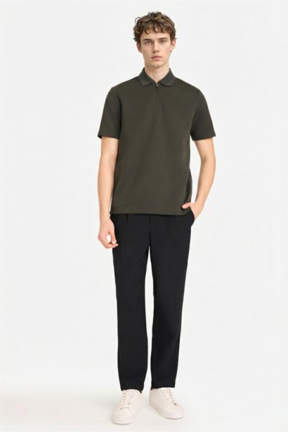 Regular Fit Short Sleeve Polo T-Shirt