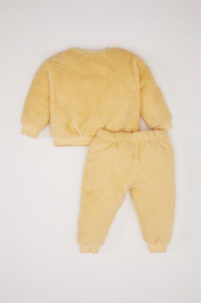 Baby Girl Looney Tunes Plush Sweatshirt Sweatpants 2 Piece Set