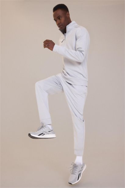 بنطلون سويت بانتس جوجر قماش سكوبا قصة عادية من DeFactoFit