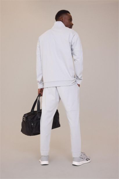 بنطلون سويت بانتس جوجر قماش سكوبا قصة عادية من DeFactoFit