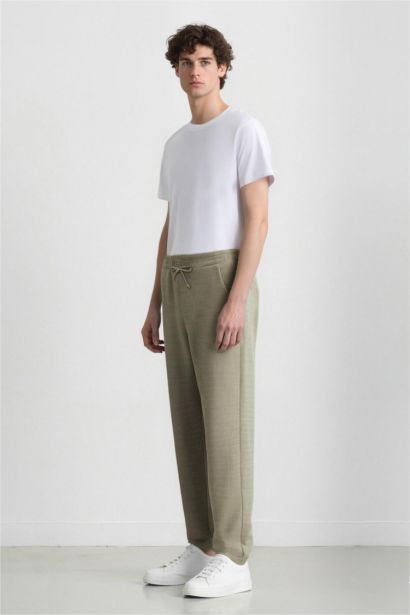 بنطرون برجل واسع وايد ليج بثلاثة جيوب