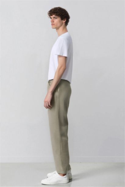 بنطرون برجل واسع وايد ليج بثلاثة جيوب