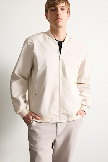 Zipper Puffer Jacket