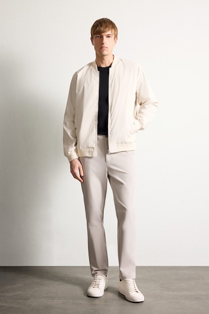 Zipper Puffer Jacket