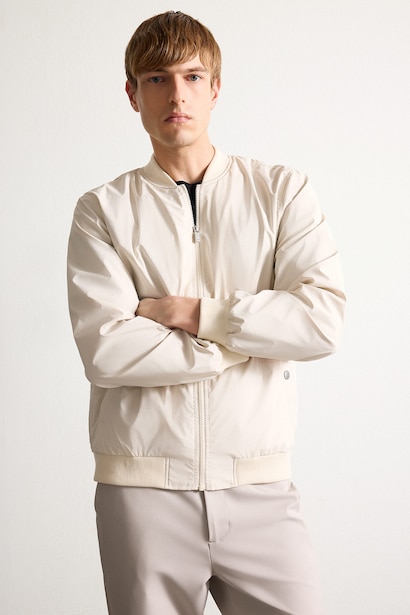 Zipper Puffer Jacket
