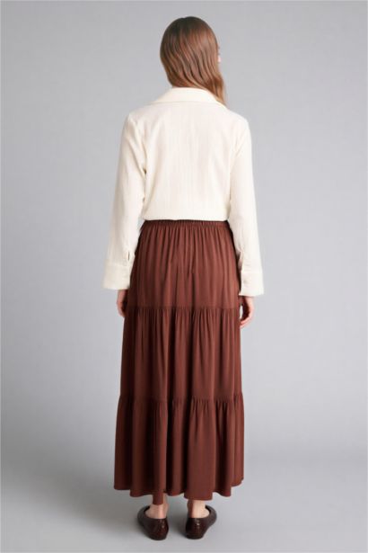 تنورة طويل فيسكوز