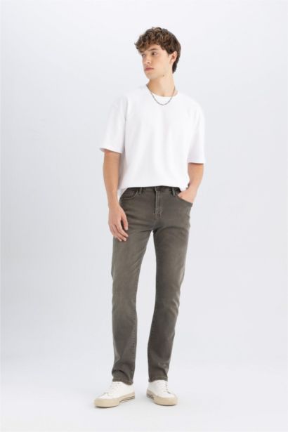 بنطلون جينز سيرجيو قصة عادية بخصر عادي