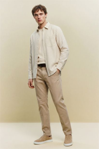 بنطرون برجل عادي