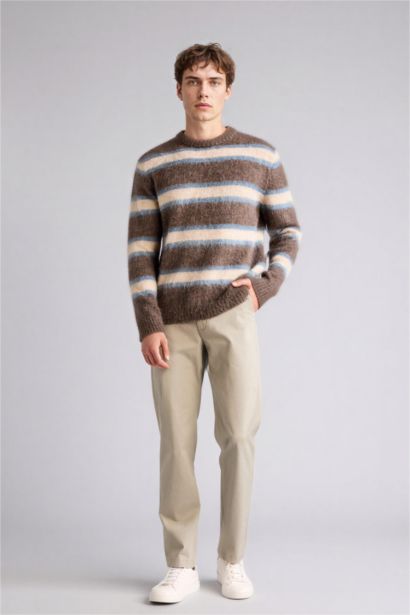 Regular Hem Trousers