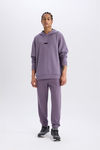 Standard Fit Scuba Fabric Sports Hoodie