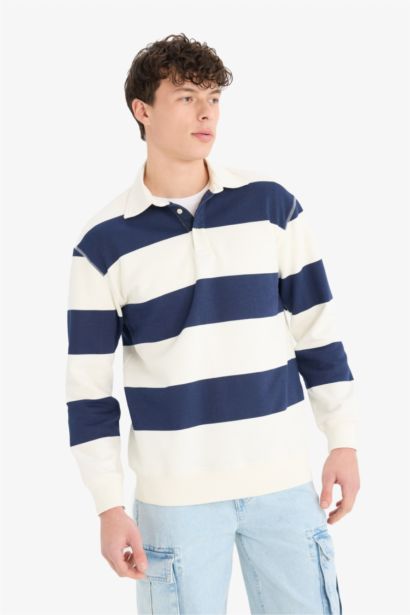 Relax Fit Thick Sweatshirt Fabric Sweatshirt