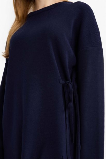 Regular Fit Crew Neck Tunic