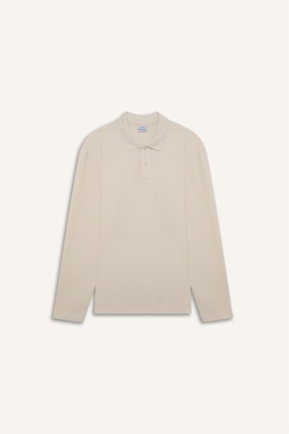 تيشيرت قطن بولو بيزك سادة قصة عادية