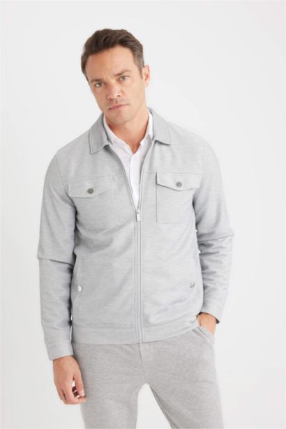 Zipper Puffer Jacket