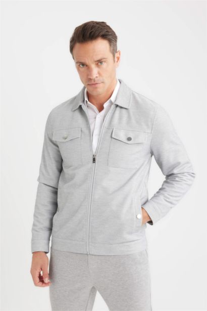 Zipper Puffer Jacket
