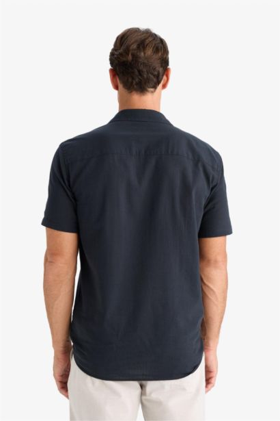 قميص قطن بولو نص كم قصة عادية