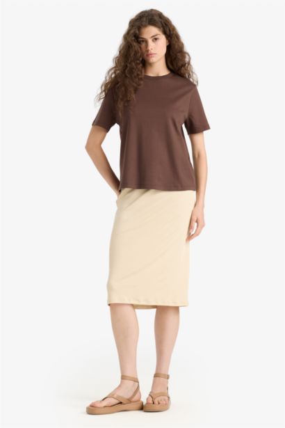 Regular Fit Crew Neck Short Sleeve T-Shirt