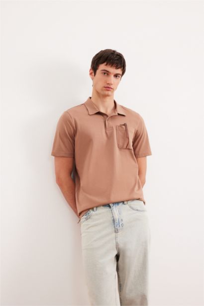 Regular Fit Short Sleeve Polo T-Shirt