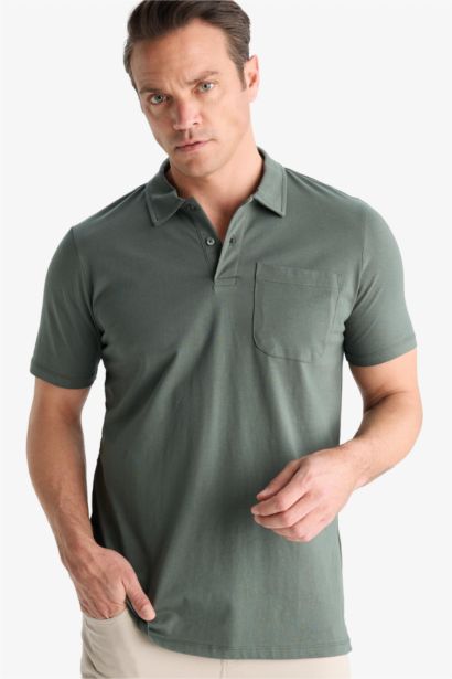 تيشيرت بولو نص كم قصة عادية