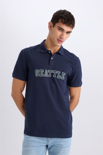 Regular Fit Polo Collar Polo T-Shirt