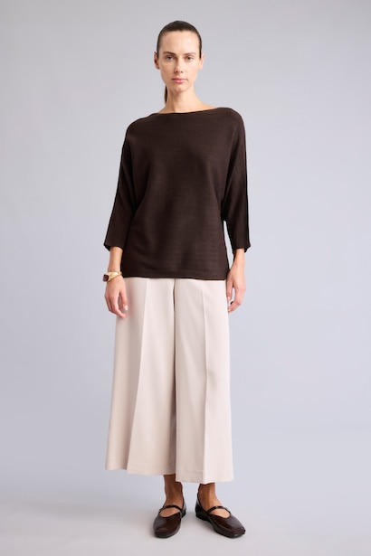 Boat Neck Pullover