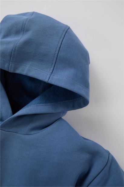 Baby Boy Pocketed Hoodie Sweatpants 2 Piece Set