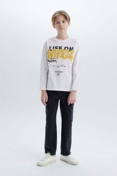 Boy Crew Neck Printed T-Shirt