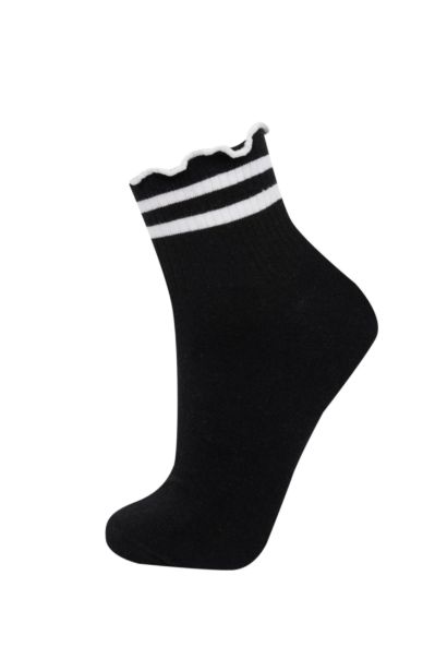 Woman 2 piece Short Cotton Socks