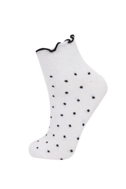 Woman 2 piece Short Cotton Socks