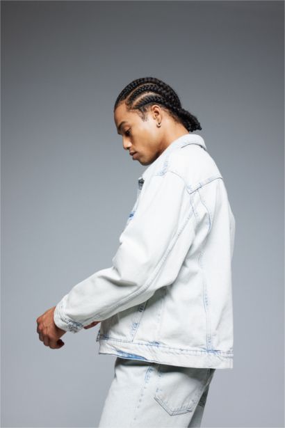 Oversize Fit Seasonal Spring Denim Jacket