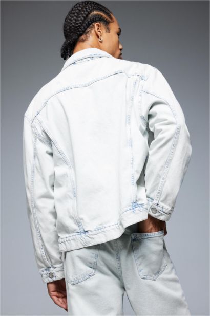 Oversize Fit Seasonal Spring Denim Jacket