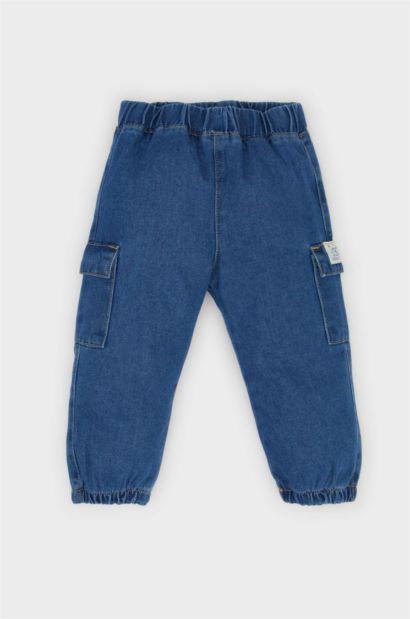 Baby Boy Elastic Banded Leg Jeans