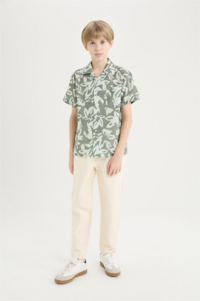 Chemise oversize à manches courtes pour garçon