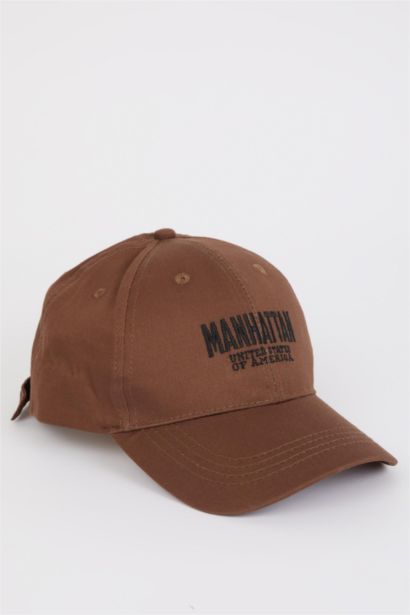 Man Cotton Embroidered Hat