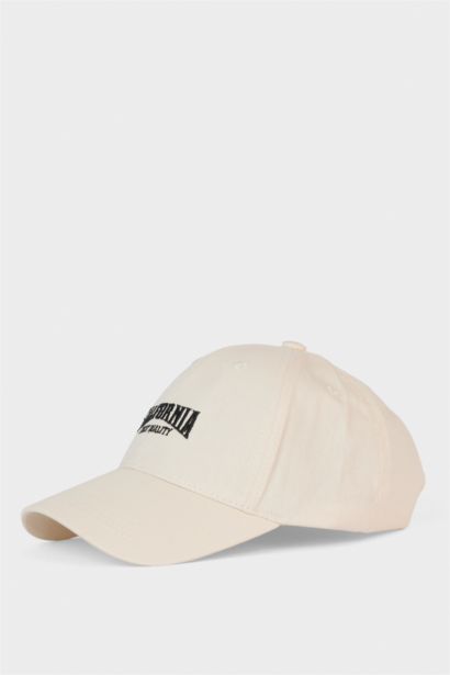 Man Cotton Embroidered Cap
