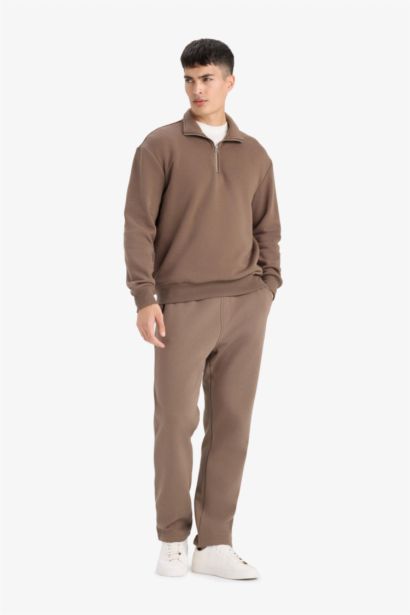 Pantalon de survêtement droit à poches Coupe régulière