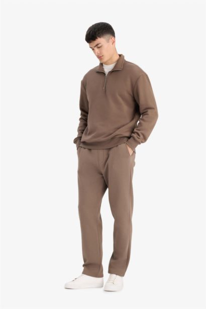 Pantalon de survêtement droit à poches Coupe régulière