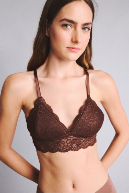Padded Wire-Free Lace Bralette