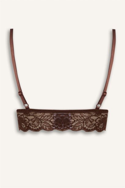 Dantelli Kaplı Pedli Balensiz Bralet