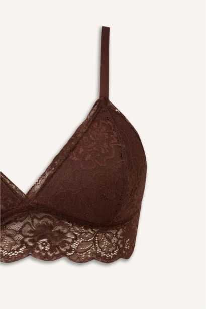 Dantelli Kaplı Pedli Balensiz Bralet