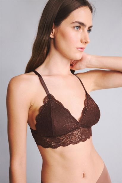 Padded Wire-Free Lace Bralette