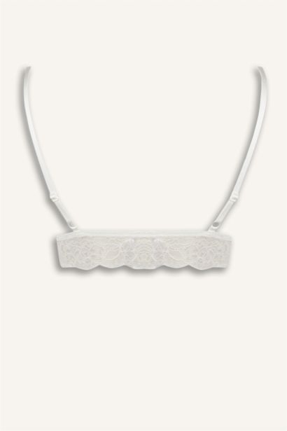 Dantelli Kaplı Pedli Balensiz Bralet