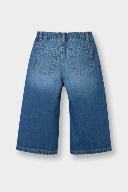 Baby Girl Wide Leg Jeans